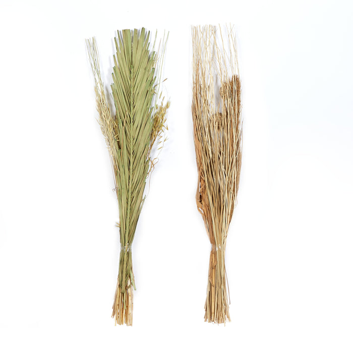 Assorted 38\" Natural Plant Bouquet - Set of 2