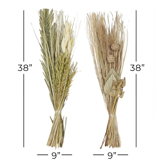 Assorted 38\" Natural Plant Bouquet - Set of 2