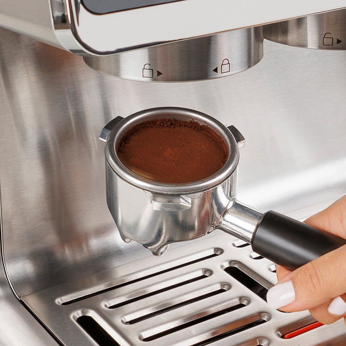Kenmore Elite Automatic-Tamp Espresso Machine With Grinder & Frother