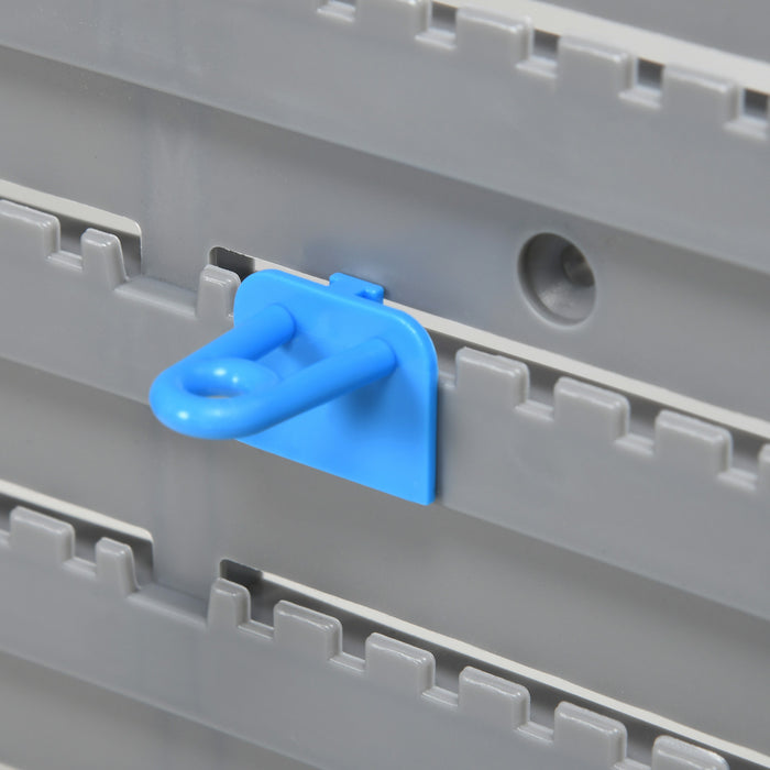 Durhand 54 Piece Wall Mounted Tool Organizer With 50 Hooks