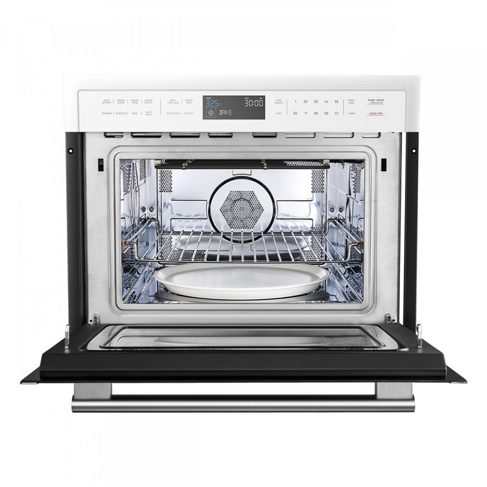 Forno Oliena Espresso White 24-Inch Built-In Microwave, 1.6 Cu.Ft. - FMWDR3093-24WHT