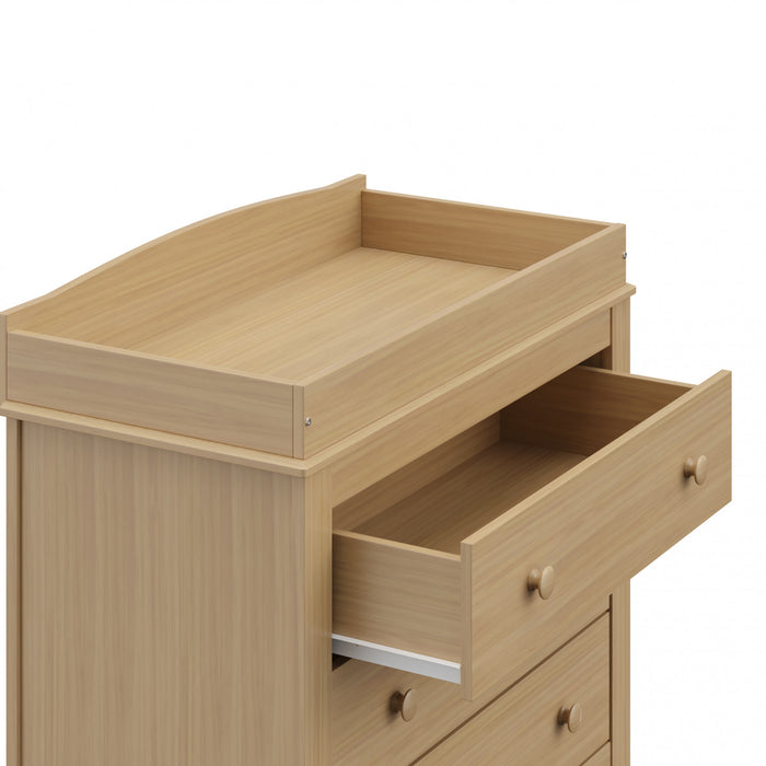 Graco Noah 3 Drawer Chest with Changing Topper - Driftwood