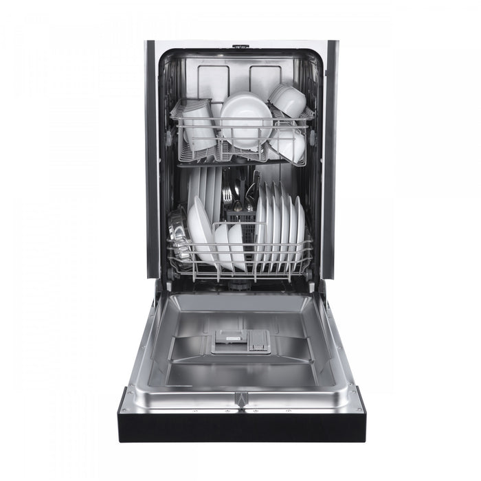 Forno Polo 18 in. Dishwasher in White, Front Control, 8 Place Settings, 52 dBa - FDWBI8041-18WHT