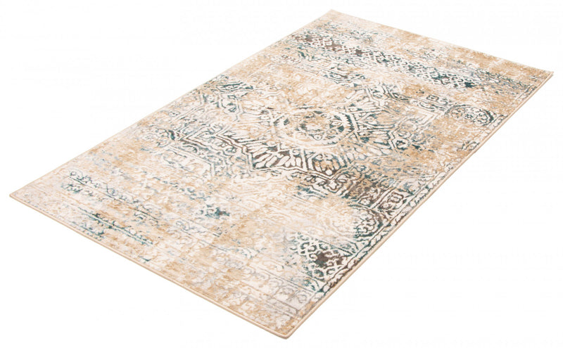 Zoe Ivory Area Rug - 5'0\" x 8'0\"