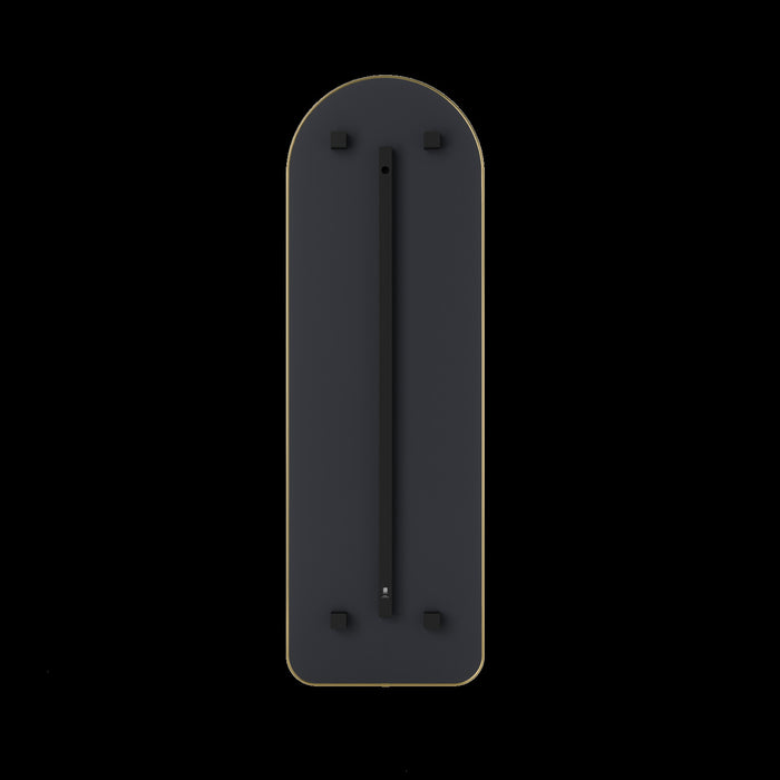 Umbra Hubba Arched 20\" x 62\" Mirror - Brass