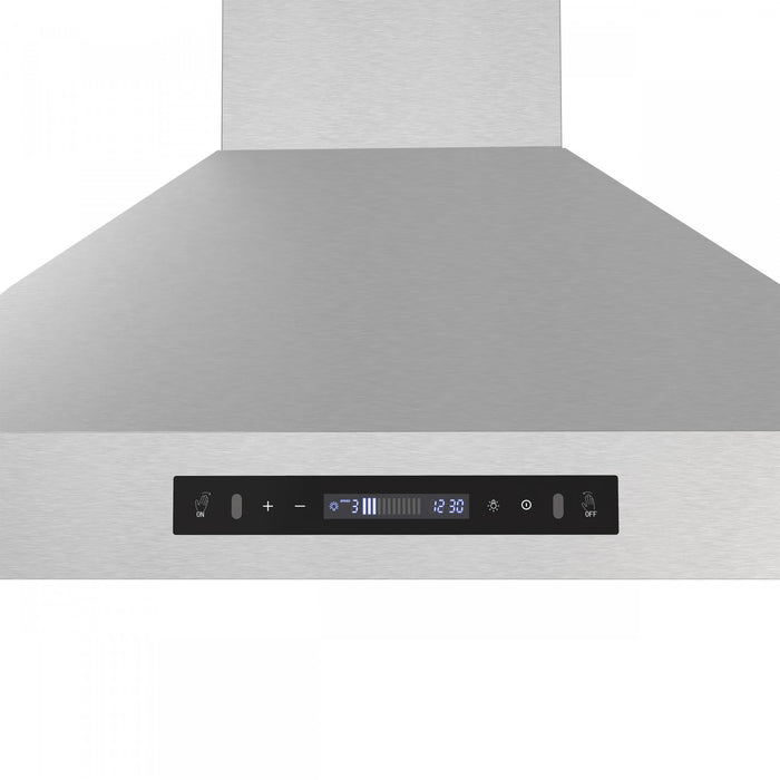 Forno Venezia 36 Inch Wall-Mounted Range Hood, Stainless Steel-FRHWM5503-36