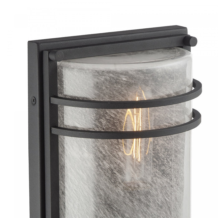 Keswick 1 Light Outdoor Wall Sconce 11\", Black