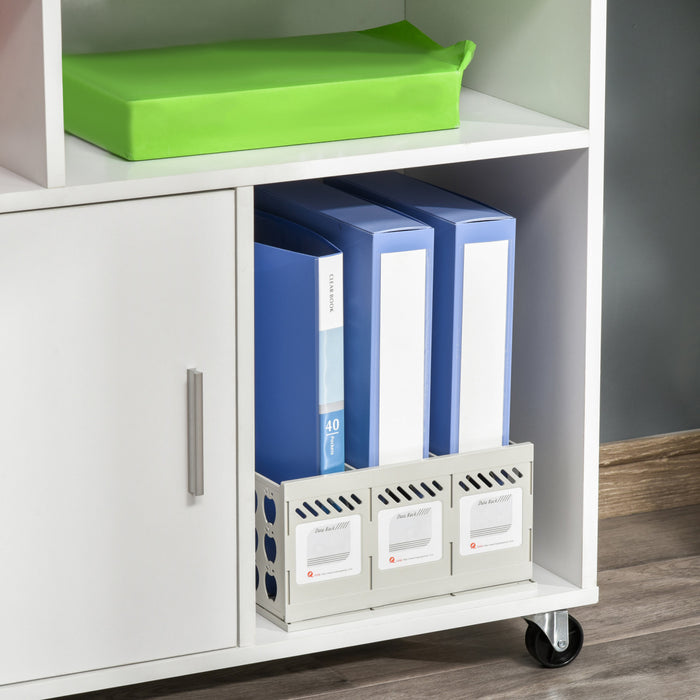 Homcom File Cabinet With 2 Lockable Drawers