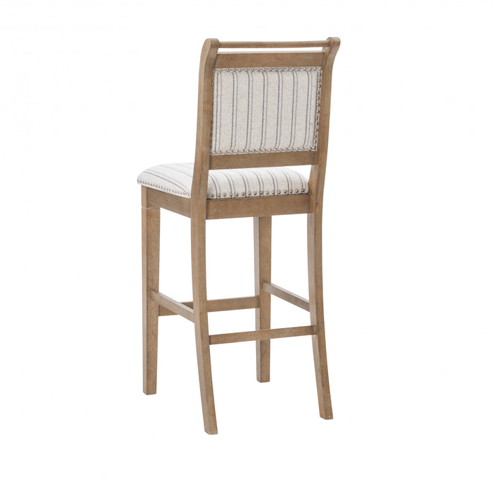 Emmy Fabric Barstool - Grey