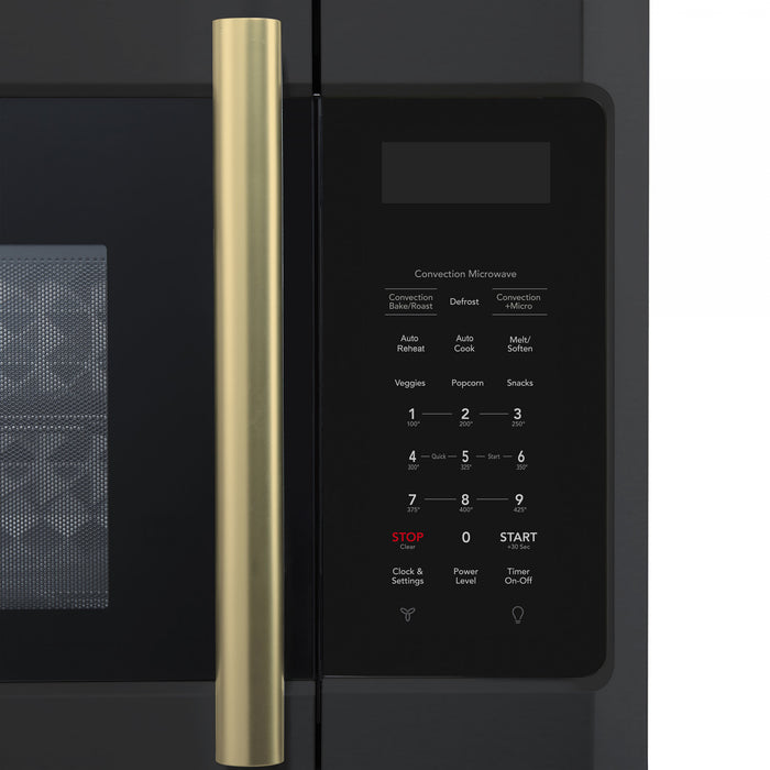Forno Fornace 30-Inch Over the Range Convection Microwave, Black, 1.5 cu.ft -FOTR3038-30BLK