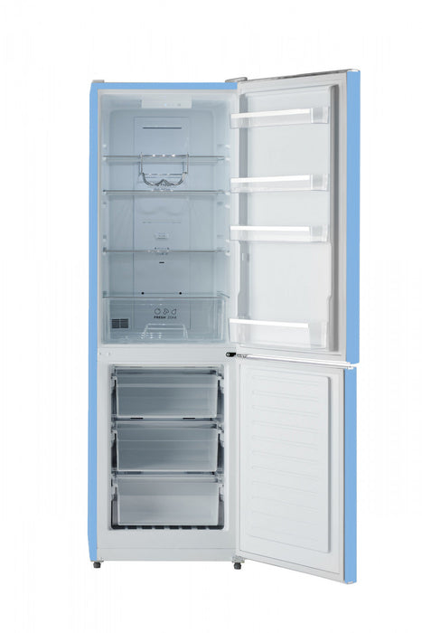 iio 11 Cu. Ft. Bottom-Freezer Retro Refrigerator - ALBR1372LB-R