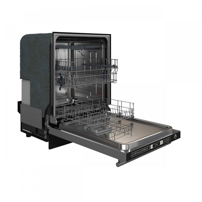Forno Romano 24 in. Built-In Tall Tub Dishwasher, Top Control, 52 dBA - FDWBI8035-24S