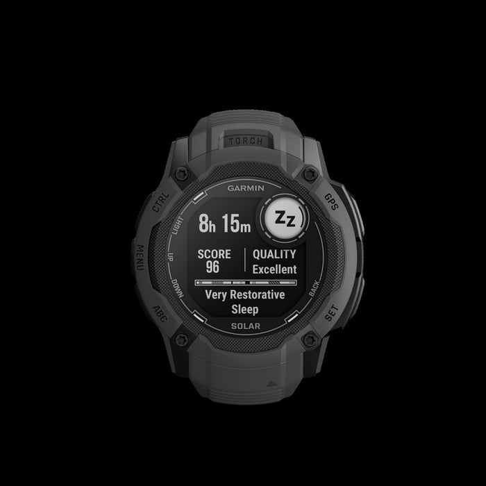 Garmin Instinct® 2x Solar Gps Smartwatch - Health & Fitness Tracking With Multi-band Gnss - Graphite