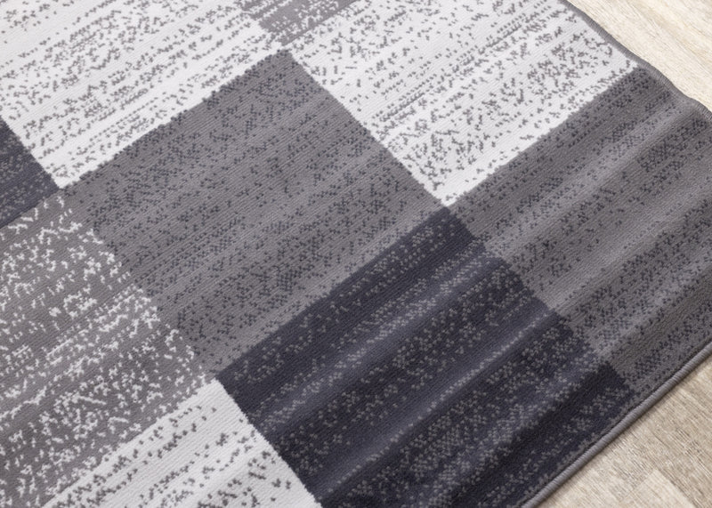 Florence Distressed Blocks Indoor Area Rug - 4'7\" x 6'7\"