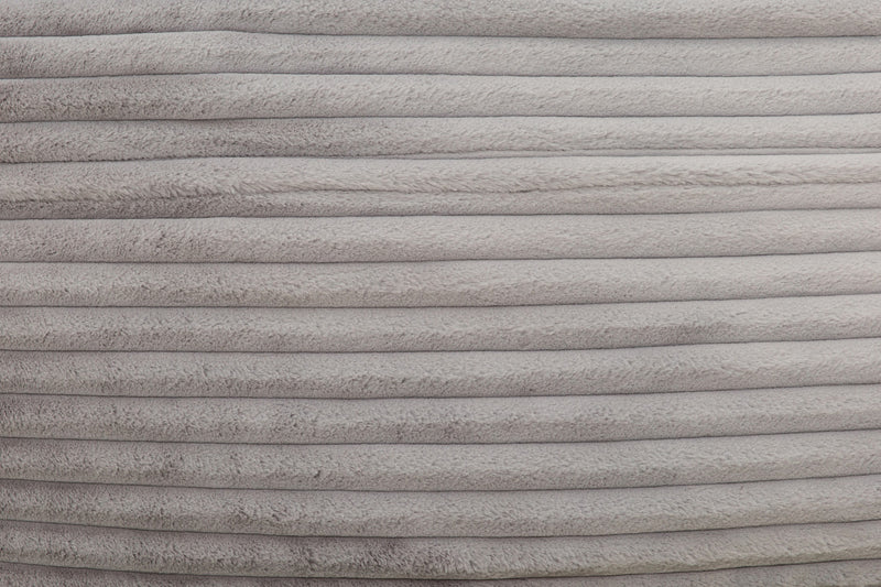 Sealy Kade Corduroy High Density Foam Bean Bag Chair - Grey