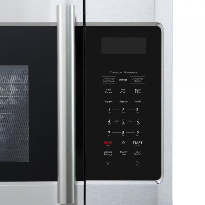 Forno Fornace 30-Inch Over the Range Convection Microwave, Stainless Steel, 1.5 cu.ft -FOTR3038-30