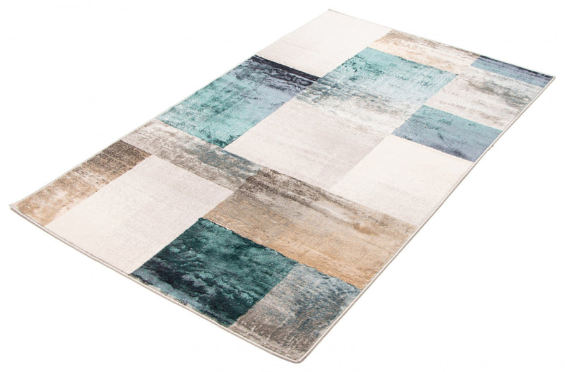 Rylie Teal Area Rug - 5'0\" x 8'0\"