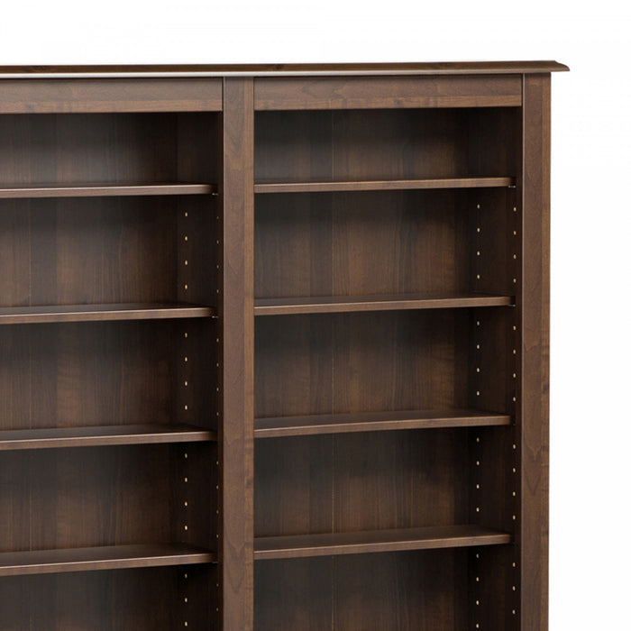 27 Adjustable Shelves Multimedia Storage - Espresso