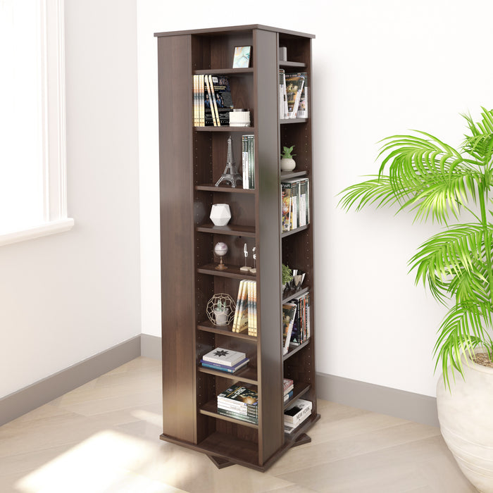 36 Adjustable Shelves Multimedia Storage - Espresso