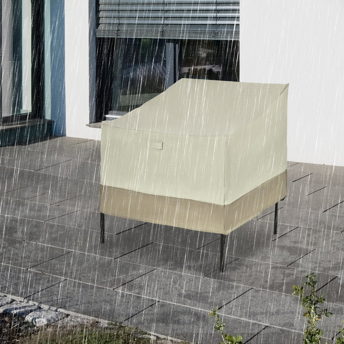 Outsunny 38.2\" Single Seat Chair Sofa Cover