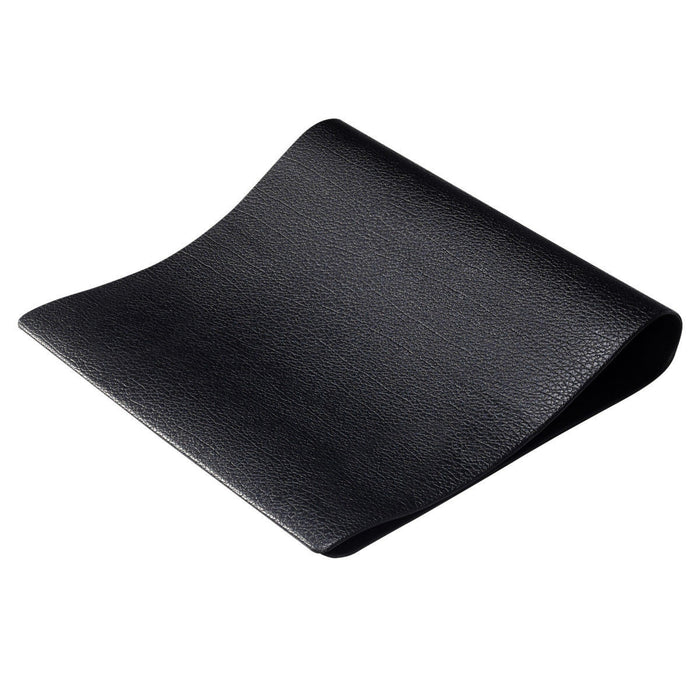 Costway 47\" X 24\" Exercise Equipment Mat Gym Bike Floor Protector Treadmill Mat Pvc