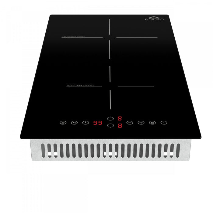 Forno Parco 12-Inch Induction Cooktop, 2 Zones, 3600W - FCTIN0583-12
