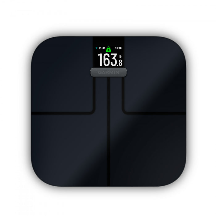Garmin Index™ S2 Smart Scale - Holistic Health Tracking And With Sleek Design - Black