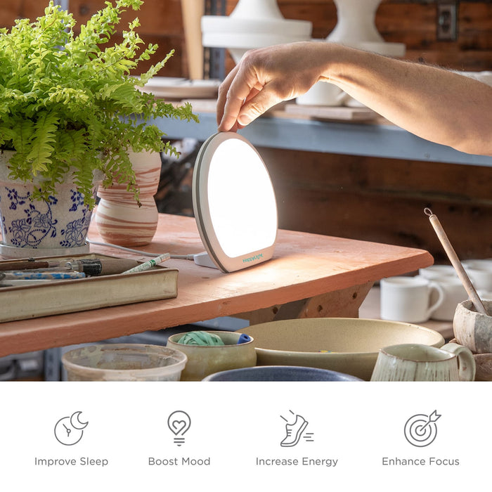 Verilux Happylight Alba Light Therapy Lamp - White