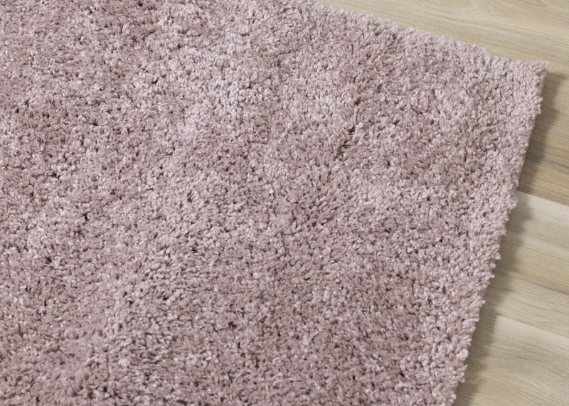 Taylor Pink Comfort Shag Rug, 6'7\" x 9'6\" Indoor Area Rug