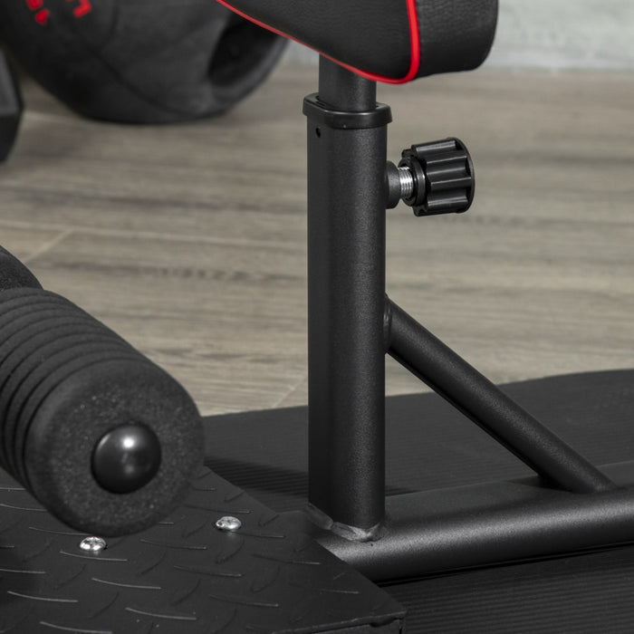 Soozier Sissy Squat Machine Leg Workout Equipment With Adjustable Pad