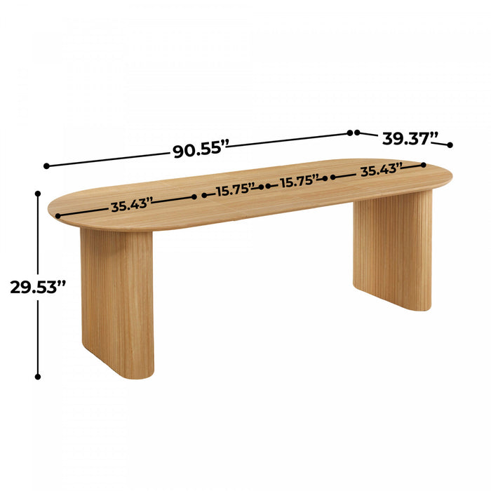 Lucas Extendable Dining Table,Oak