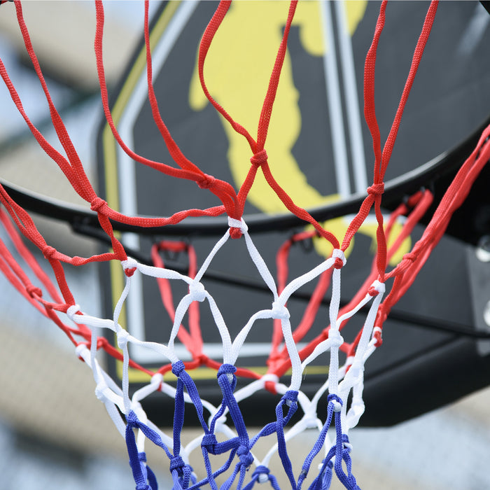 Soozier 6.5'-10' Adjustable Portable Basketball Hoop System Stand Outdoor
