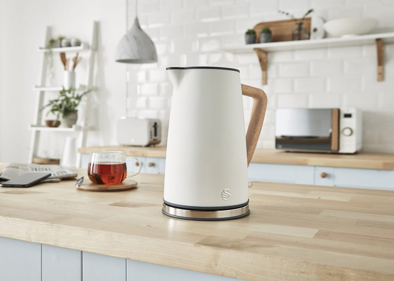 Salton Swan Nordic 1.7 L Cordless Kettle - SK14610WHTN