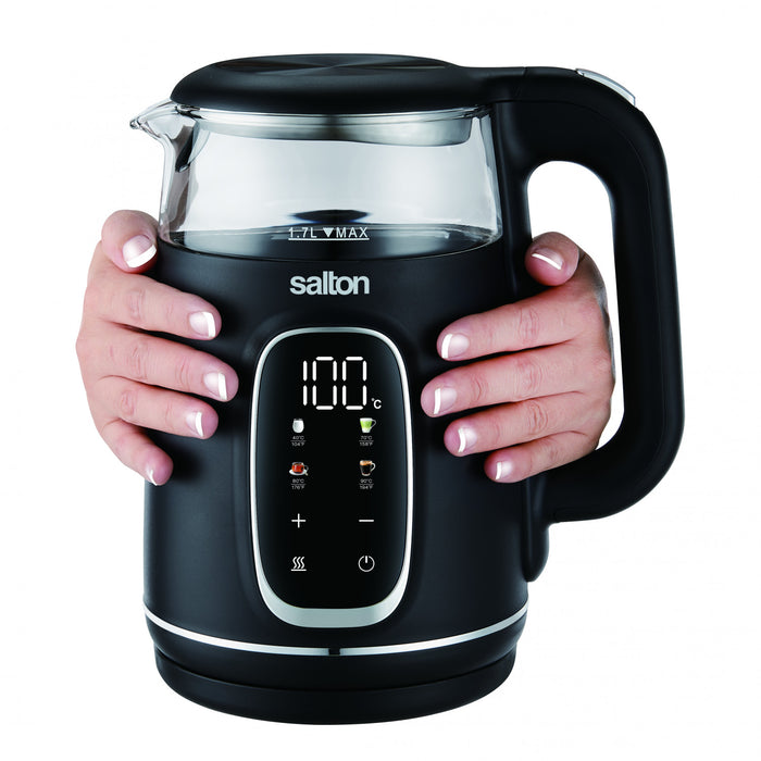 Salton Digital Touch Glass Kettle - 1.7L