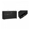 Grace Modern 60" Dresser in Black (6-Drawer) | Commode moderne Grace 60" en noir (6 tiroirs)