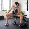 Soozier 3-in-1 Adjustable Dumbbell Set, 110 lb Weights Dumbbells Set