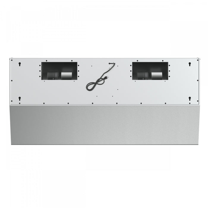 Forno Palazzo 48-Inch Wall Mounted Range Hood, Stainless Steel, Heavy Duty Baffle Filters-FRHWM5030-36