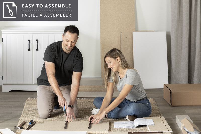 Axess Storage Pantry - Pure White