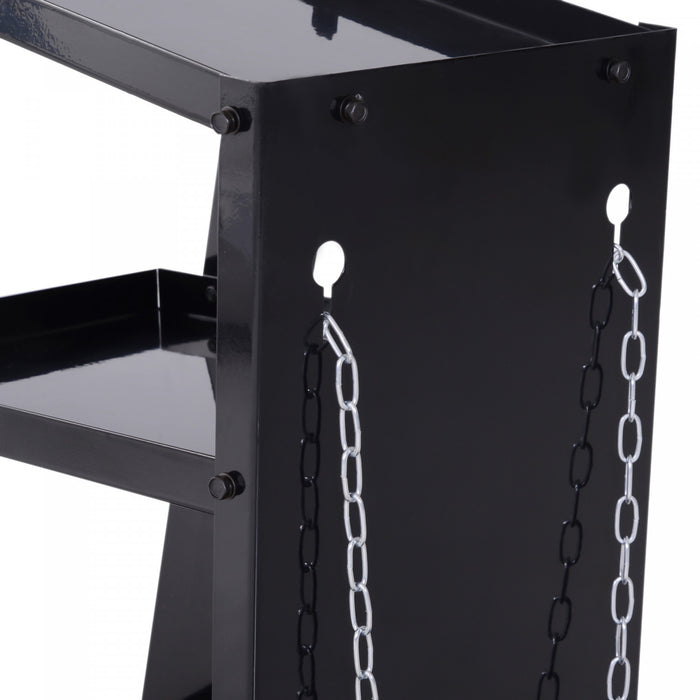 Durhand 3 Tier Garage Welding Cart With Safety Chain