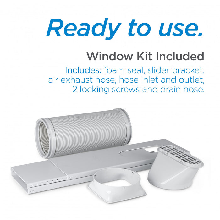 Black+Decker 8,150 BTU Portable Air Conditioner With Heating - BPT08HWTB