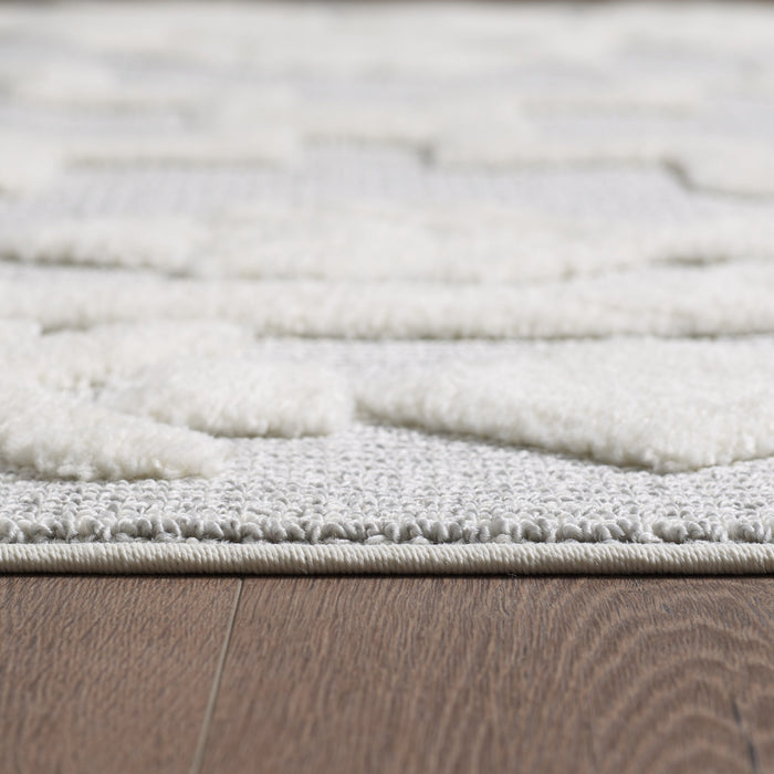 Quinto Tres Moroccan Shag Area Rug - 2'7\" x 8'