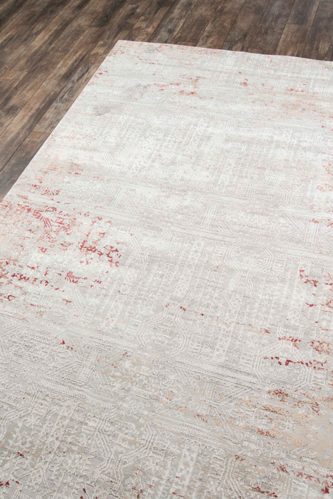 Amber Traditional 2'2\" x 7'7\" Runner Rug in Red Indoor Area Rug