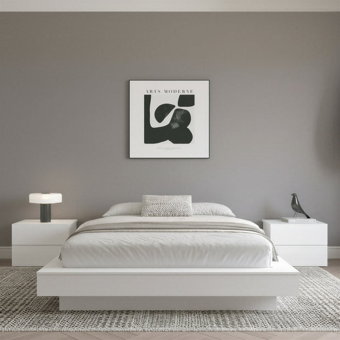 Marconi Platform Bed Frame Queen Bed