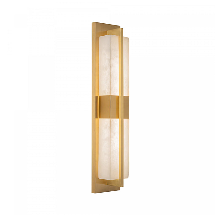 Briana Integrated Led Wall Sconce, Brushed Brass