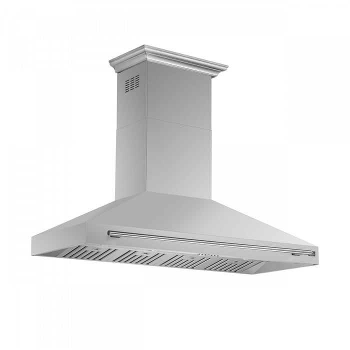 Forno Aria 60 Inch Wall-Mounted Stainless Steel Range Hood- FRHWM5095-60
