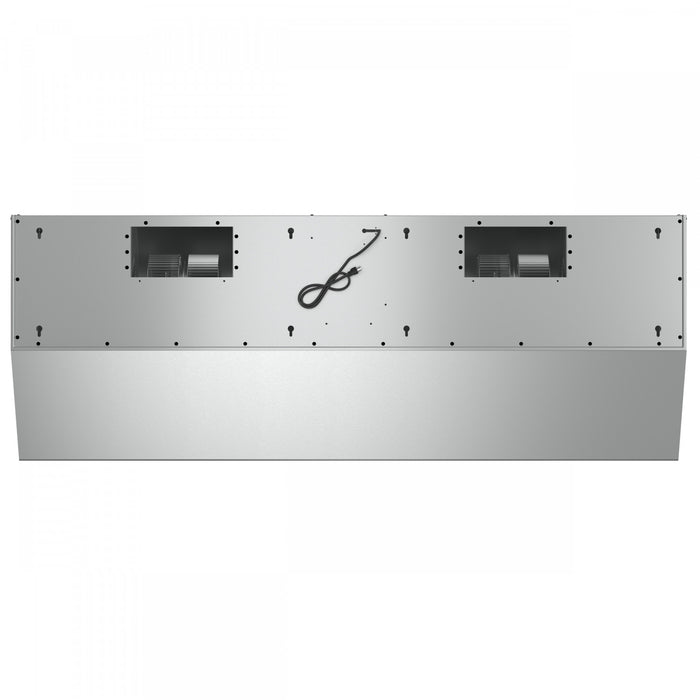 Forno Palazzo 60-Inch Wall Mounted Range Hood, Stainless Steel, Heavy Duty Baffle Filters- FRHWM5030-60