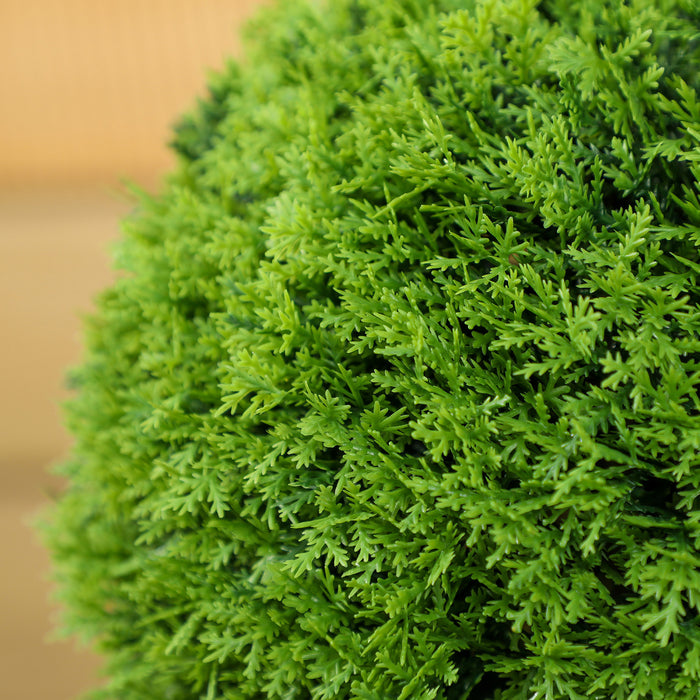 HOMCOM Decorative Artificial Plant Cypress Tree in Pot, 43.3 Inch