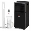 HOMCOM 10,000 BTU Air Conditioner, Quiet AC Unit with Remote Control, Black