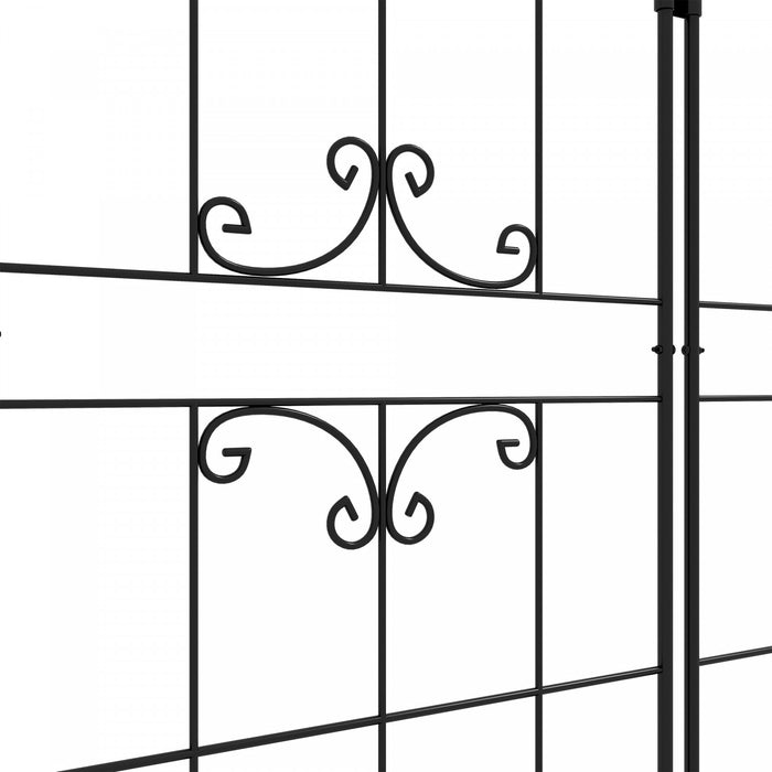 Outsunny 2 Pcs Garden Trellis For Climbing Plants, Outdoor Metal Trellis
