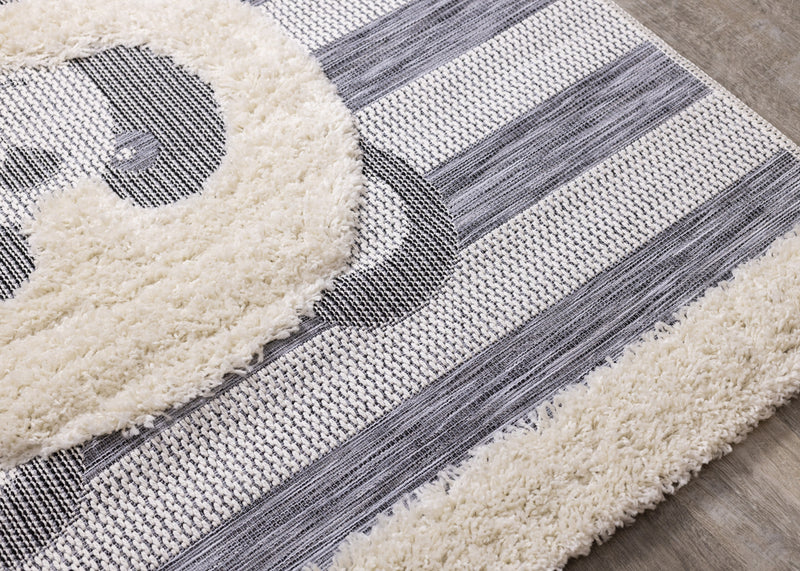 Kids Panda Area Rug - 3'11\" x 5'7\"